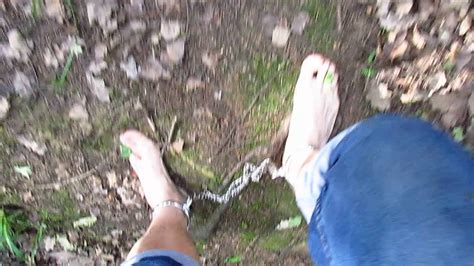 A Slave In Shackles Barefoot On The Way To Work Youtube