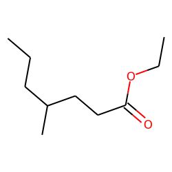 Heptanoic Acid 4 Methyl Ethyl Ester Chemical Physical Properties