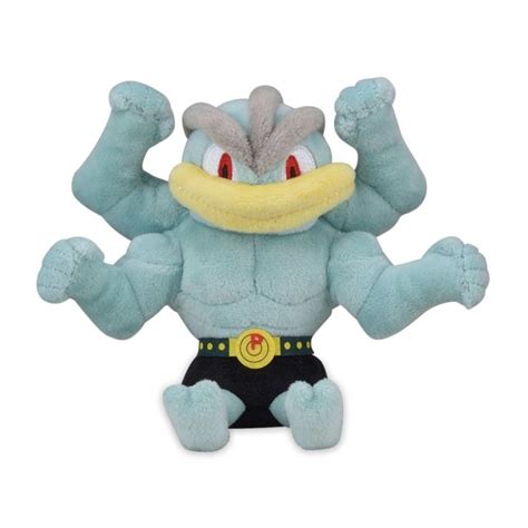 Machamp Sitting Cuties Plush 6 ¼ In Pokémon Center Official Site