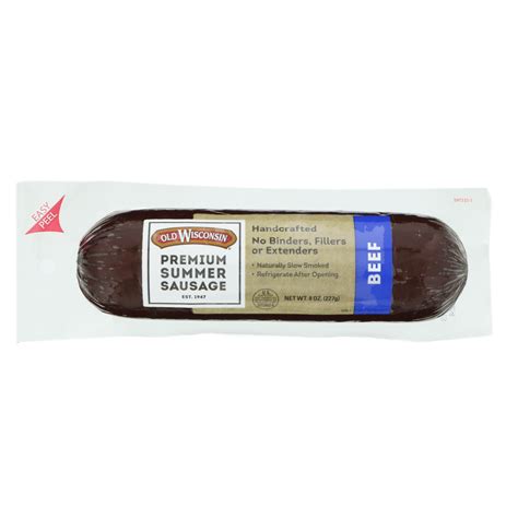 Old Wisconsin Beef Summer Sausage - Shop Sausage at H-E-B