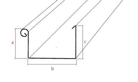 Kastenrinne Kastendachrinne Nach Din En Metall In Form