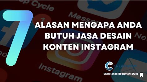 7 Alasan Mengapa Anda Butuh Jasa Desain Konten Instagram Creativism