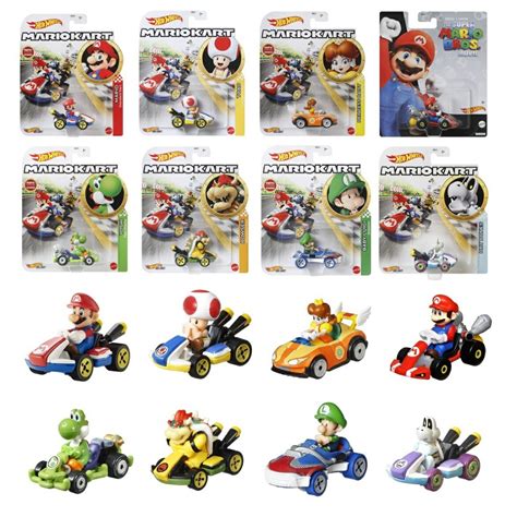 Nintendo Super Mario Bros Hot Wheels Mario Kart