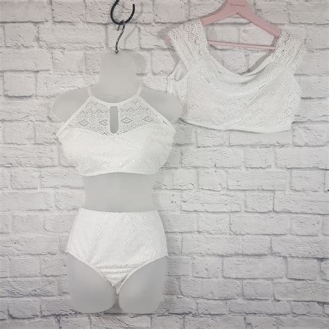 No Boundaries Swim No Boundaries Nwt Lace Piece Swimsuit Bikini Set Poshmark