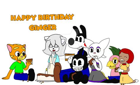 Happy Birthday Ginger By Ginger2020123 On Deviantart