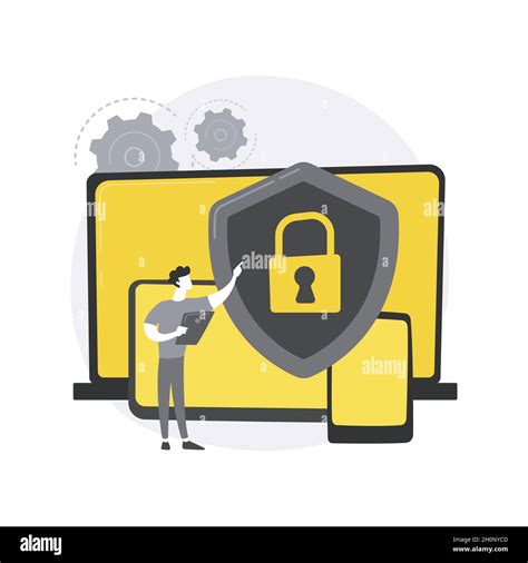 General Data Protection Regulation Abstract Concept Vector Illustration