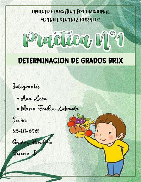 SOLUTION Determinacion De Grado Brix Studypool