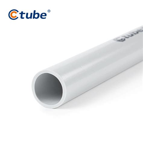 16mm Grey PVC Pipe UV Resistant Conduit UPVC Pipe Price China