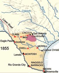 Rio Grande And Nueces River Map