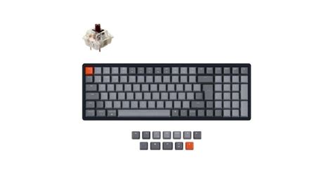 Keychron K RGB Bluetooth angol Hot swap Gateron G Pro Brown billentyűzet Pepita hu