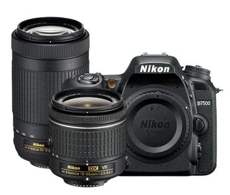 Nikon D7500 Digital SLR Camera With AF P DX NIKKOR 18 55mm VR And AF P