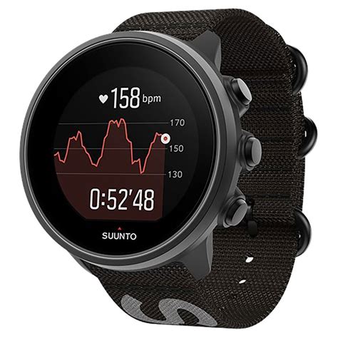 Suunto 9 Baro Titanium Limited Edition watch, Silver | Bikeinn