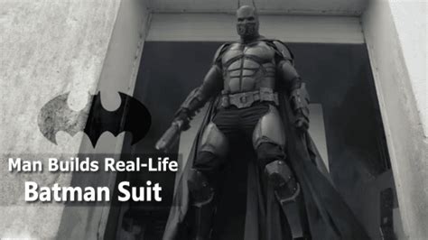 This Guy Made A Real Life Batman Suit That Packs 23 Bat-Gadgets