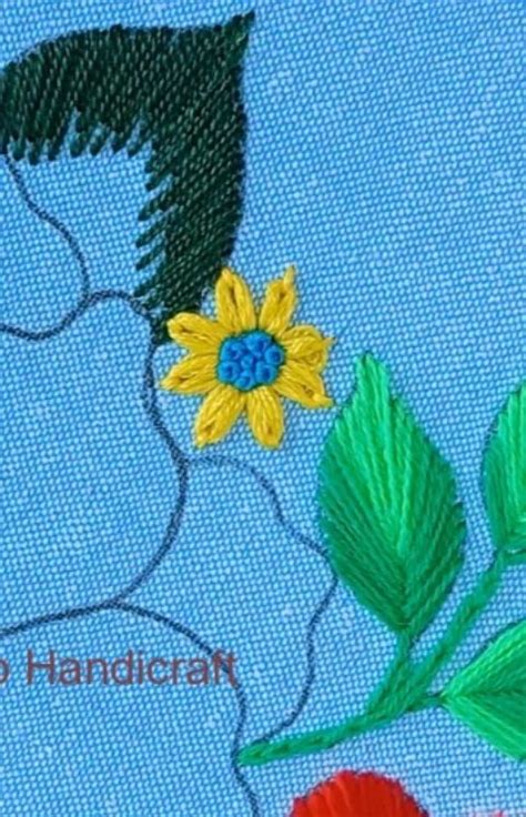 Rup Handicraft On Instagram Basic Lazy Daisy Stitch Flower Hand