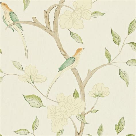 Eleonora Wallpaper Celadoncream By Zoffany Guv08002