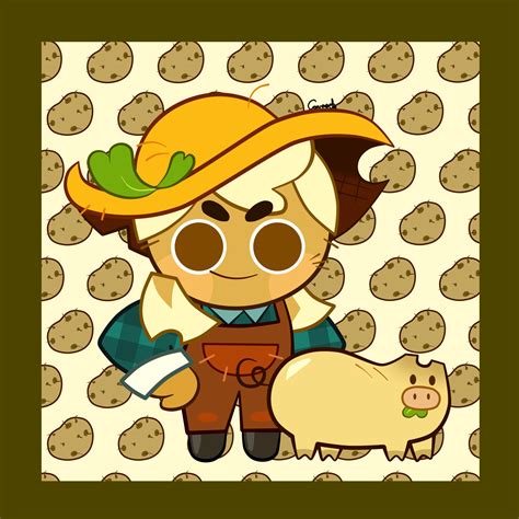 Potato Cookie Cookie Run OvenBreak Image By BlueberryCamille