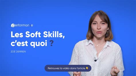 Les Soft Skills C Est Quoi Youtube