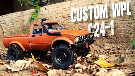 WPL C24 1 CUSTOM Paint Job YouTube