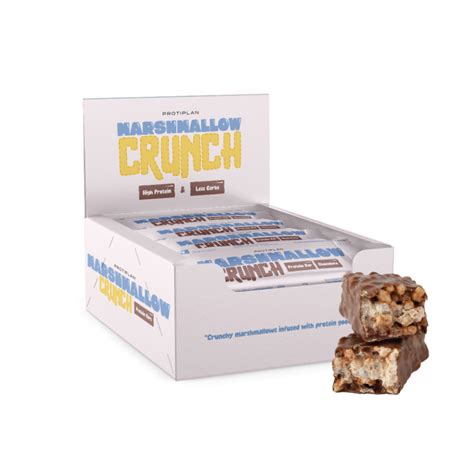 Protein Bar Marshmallow Chocolate 12 Stuks Exclusief Verkrijgbaar Op