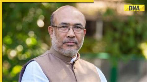 Manipur Cm N Biren Singh Confirms He Will Not Be Resigning Amid High