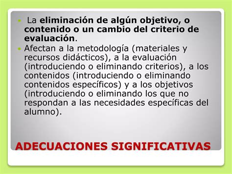 Adecuaciones Curriculares Y Ajustes Razonables Ppt