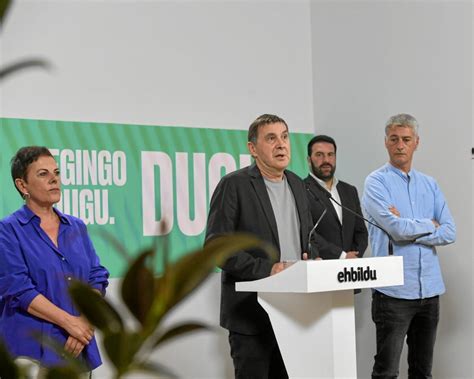 EH Bildu repetirá candidaturas para el Senado y el Congreso el 23 de