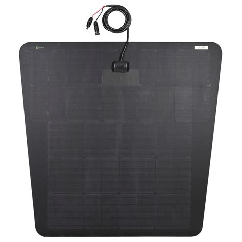 100w Solar Panel For Toyota Land Cruiser Bonnet Instal