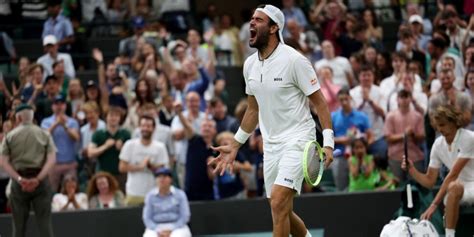 Tennis Berrettini Illude Poi Ai Quarti Di Wimbledon Va Alcaraz