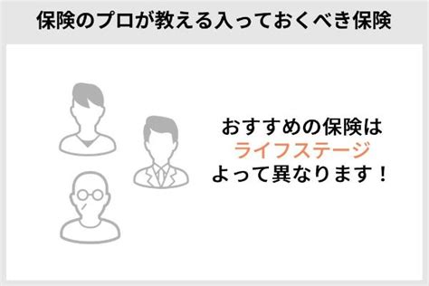 保険のプロが入っている保険はこれ！年代別・ライフステージ別の加入すべき保険と選ぶポイント Fuelle