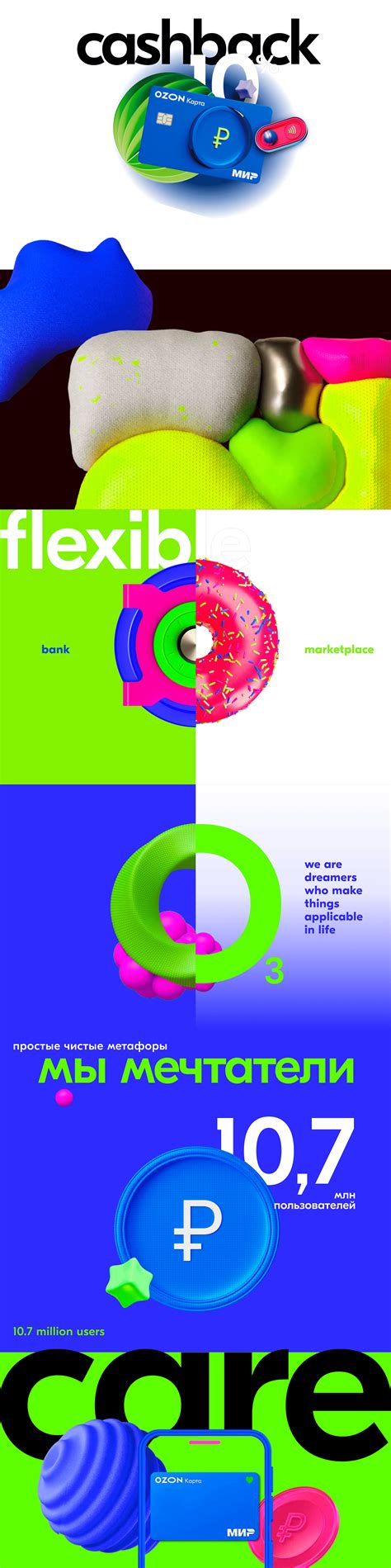 Ozon Bank Brand Architecture :: Behance
