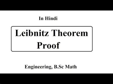 Leibniz Theorem Proof - Nth Derivative - Math Traders