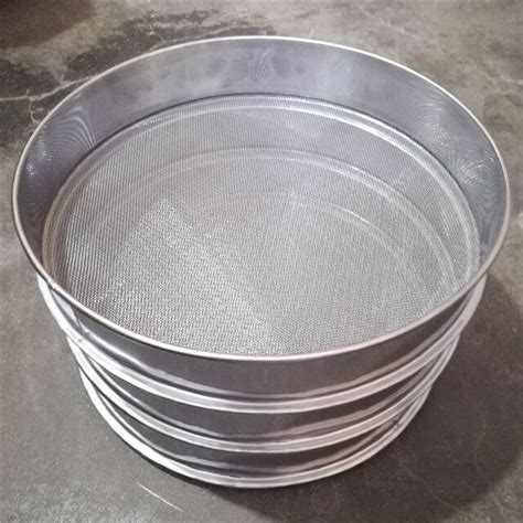 Laboratory Test Sieves SS Coarse Fine Mesh Metal Wire Mesh