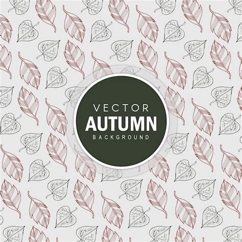 Free Vector | Vector Autumn Background