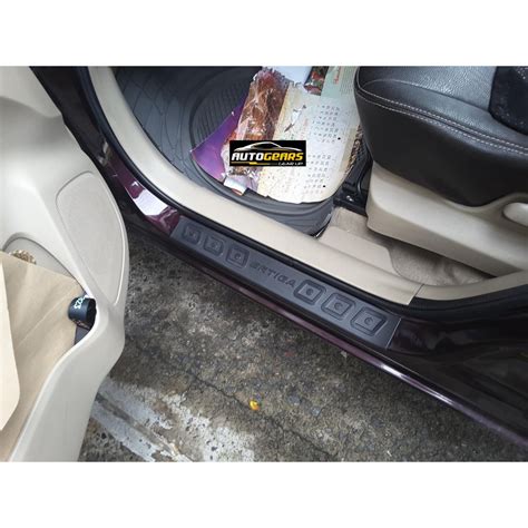 suzuki ertiga   door side step sills black shopee