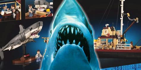 LEGO Unveils Jaws Set Complete With Mini Brody, Quint & Hooper