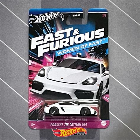 Jual Hot Wheels Porsche Cayman Gt Fast Furious Women Of Fast New Realese Shopee Indonesia