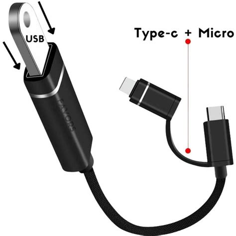 Usb To Micro Ve Type C In Veri Aktar M Otg Evirici Fiyat