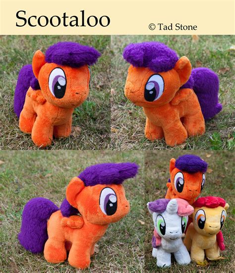 Scootaloo Plush By Tadstone On Deviantart