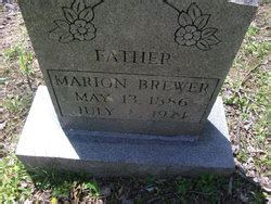 Marion Brewer 1886 1974 Find A Grave Memorial