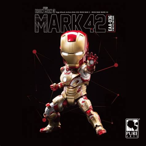 Фигурка Железный человек Марк MK-42 Egg Attack Action купить - Fandbox