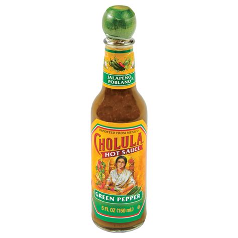 Cholula Green Pepper Hot Sauce Products Lowes Foods To Go Local And Fresh Same Day