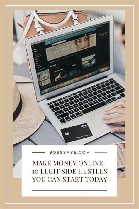 Make Money Online 10 Legit Side Hustles You Can Start Today Money