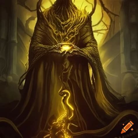 Hastur The King In Yellow Eldritch Horror On Craiyon