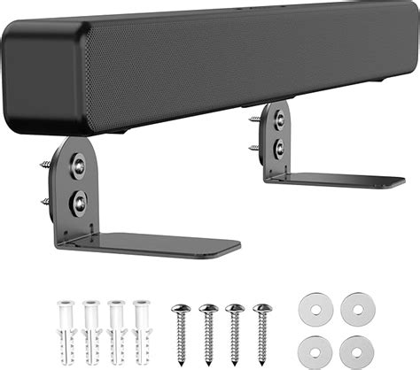 SPORTLINK Sound Bar Wall Mount Bracket Universal No Slip Metal