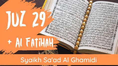 Zen Quran Tilawah Al Quran Juz 29 Syaikh Sa Ad Al Ghamidi Merdu