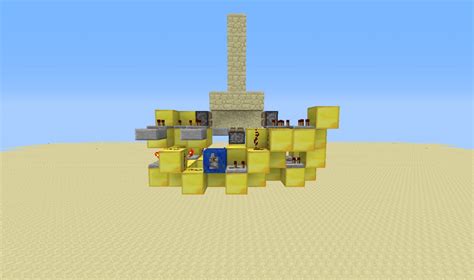 Compact Fast 3x3 Sand Door Minecraft Map