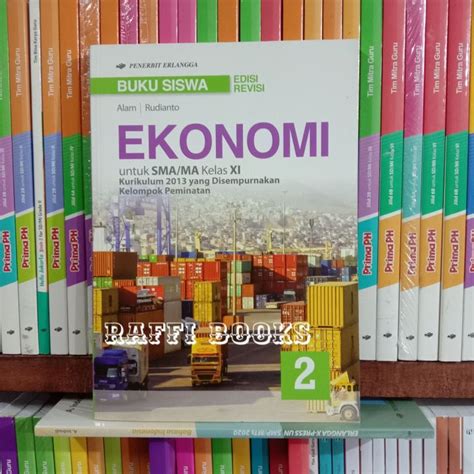 Buku Siswa Ekonomi Kelas 11 XI 2 SMA K13 Revisi Erlangga Lazada Indonesia