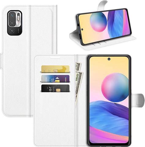 Xiaomi Redmi Note 10 5G Hoesje MobyDefend Kunstleren Wallet Book Case