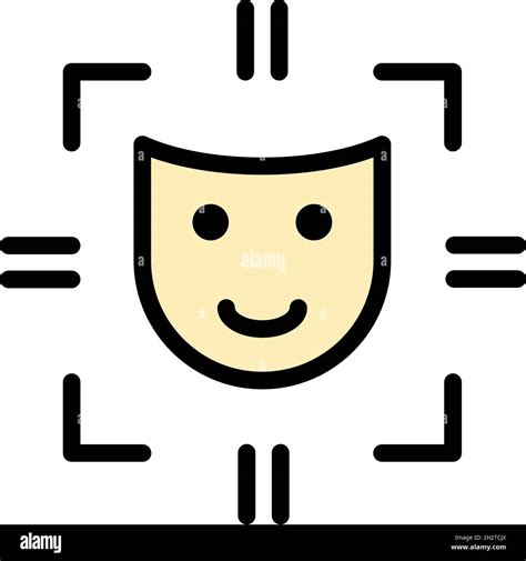 Life Skill Mask Icon Outline Life Skill Mask Vector Icon Color Flat