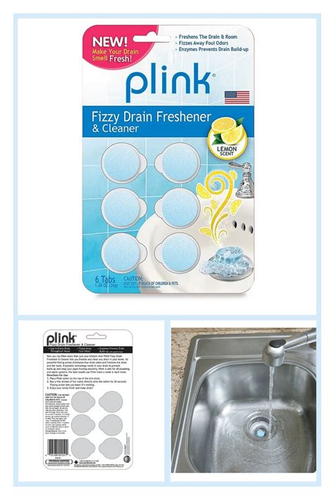 plink® 6-Tab Fizzy Drain Freshener & Cleaner | Bed Bath & Beyond | Fizzy, Freshener, Cleaners